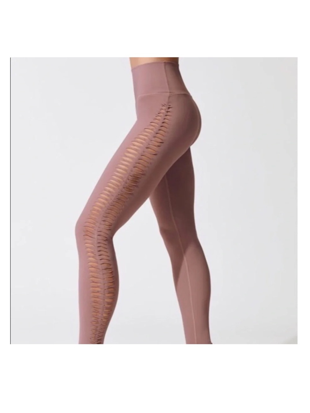 Alo Yoga High-Waist Reform Legging: Smoky Quartz XS like new